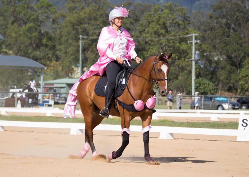 SEG rider taking part in the club's charity fundraising day